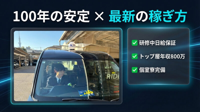 冨士自動車株式会社（東京都墨田区）のタクシードライバー・運転手の 
